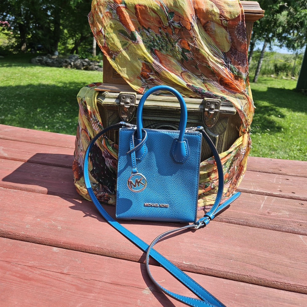 Michael Kors Vibrant Blue Mini Bag